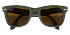 Ray-Ban RB4105 Wayfarer Folding Classic 657533 50 - Military Green / B-15 Brown #id:rb4105657533_s:100125