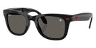 Ray-Ban RB4105 Ray-Ban MARVEL����- Spiderman Wayfarer Folding 6926B1 50 - Black / Dark Gray #id:rb41056926b1_s:100105