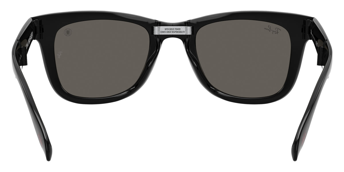 Ray-Ban RB4105 Ray-Ban MARVEL����- Spiderman Wayfarer Folding 6926B1 50 - Black / Dark Gray #id:rb41056926b1_s:100115