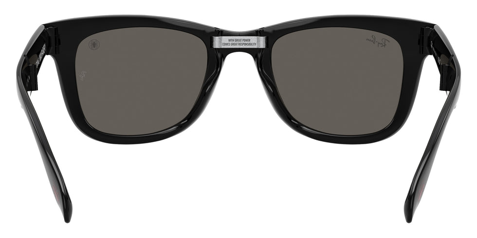 Ray-Ban RB4105 Ray-Ban MARVEL����- Spiderman Wayfarer Folding 6926B1 50 - Black / Dark Gray #id:rb41056926b1_s:100115