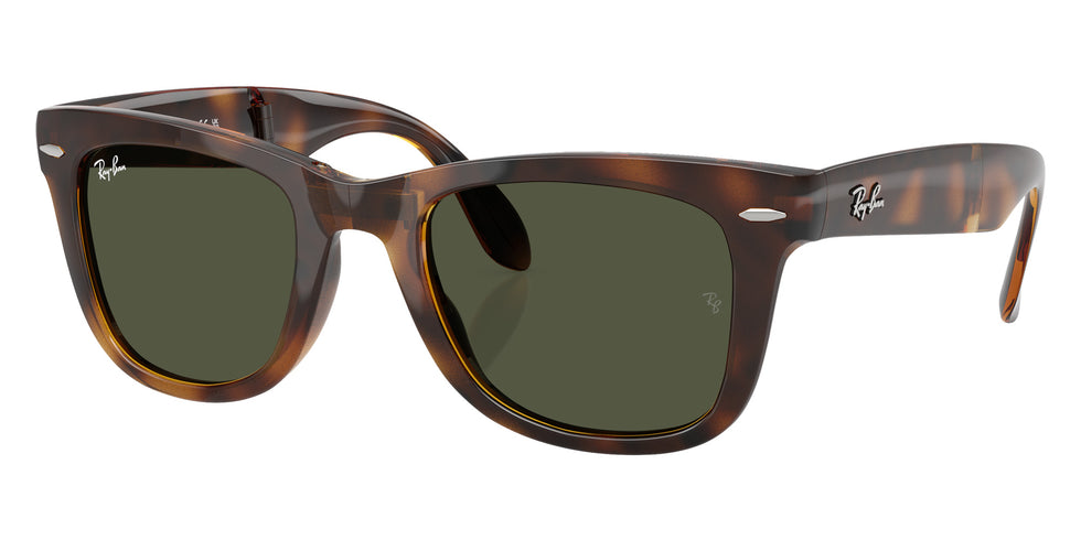 Ray-Ban RB4105 Wayfarer Folding Classic 710/31 50 - Havana / Green #id:rb410571031_s:110105