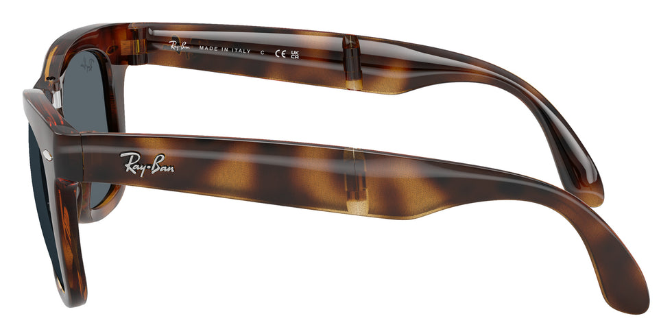 Ray-Ban RB4105 Wayfarer Folding Classic 710/R5 50 - Havana / Blue #id:rb4105710r5_s:114110