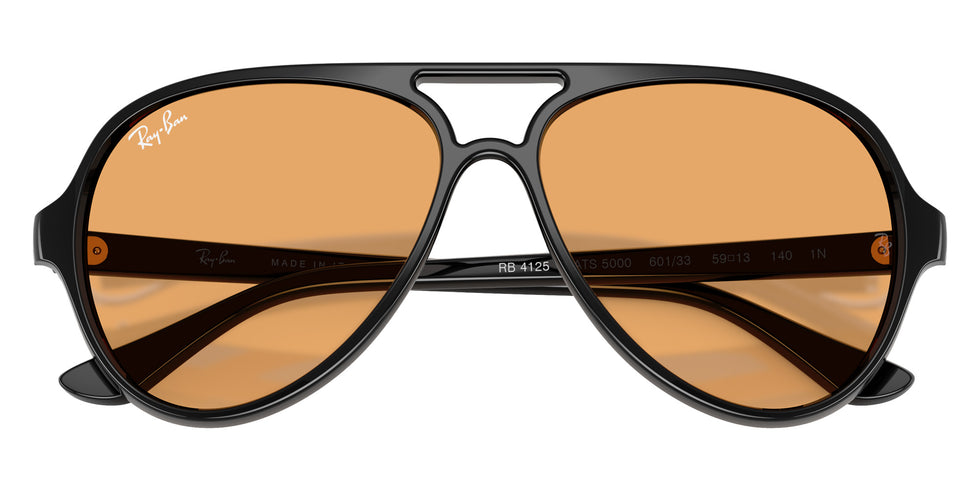 Ray-Ban RB4125 Cats 5000 Classic Summer Capsule 601/33 59 - Black #id:rb412560133_s:100125
