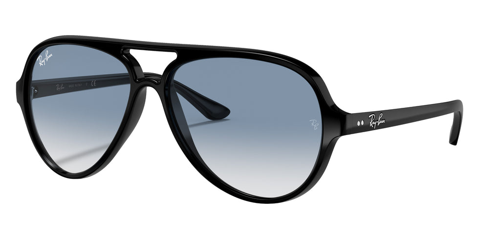 Ray-Ban RB4125 Cats 5000 Classic 601/3F 59 - Black / Light Blue Gradient #id:rb41256013f_s:100105