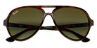 Ray-Ban RB4125 Cats 5000 Classic 710/A6 59 - Light Havana / Green Gradient #id:rb4125710a6_s:102125