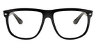 Ray-Ban RB4147 Boyfriend Clear 601/5X 60 - Black / Clear Mirrored #id:rb41476015x_s:100100