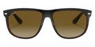 Ray-Ban RB4147 Boyfriend 609585 60 - Black on Brown / Brown Gradient #id:rb4147609585_s:104100