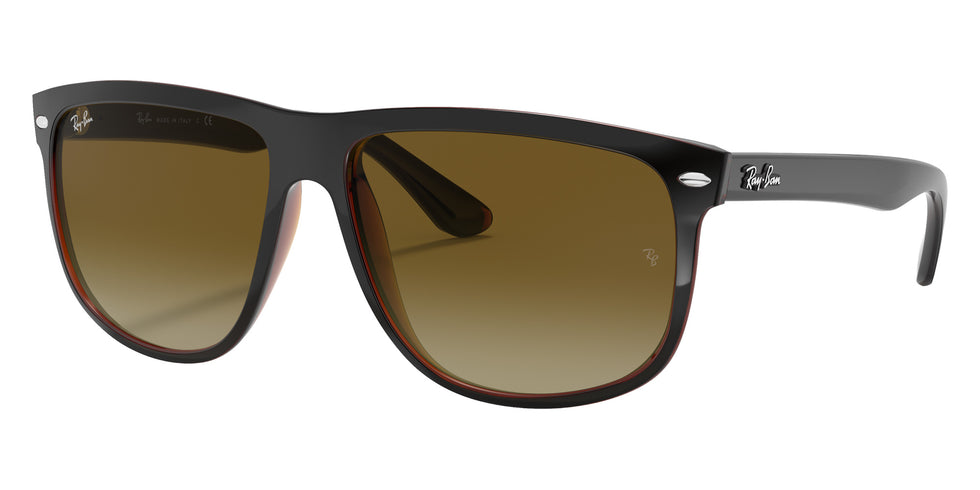 Ray-Ban RB4147 Boyfriend 609585 60 - Black on Brown / Brown Gradient #id:rb4147609585_s:104105