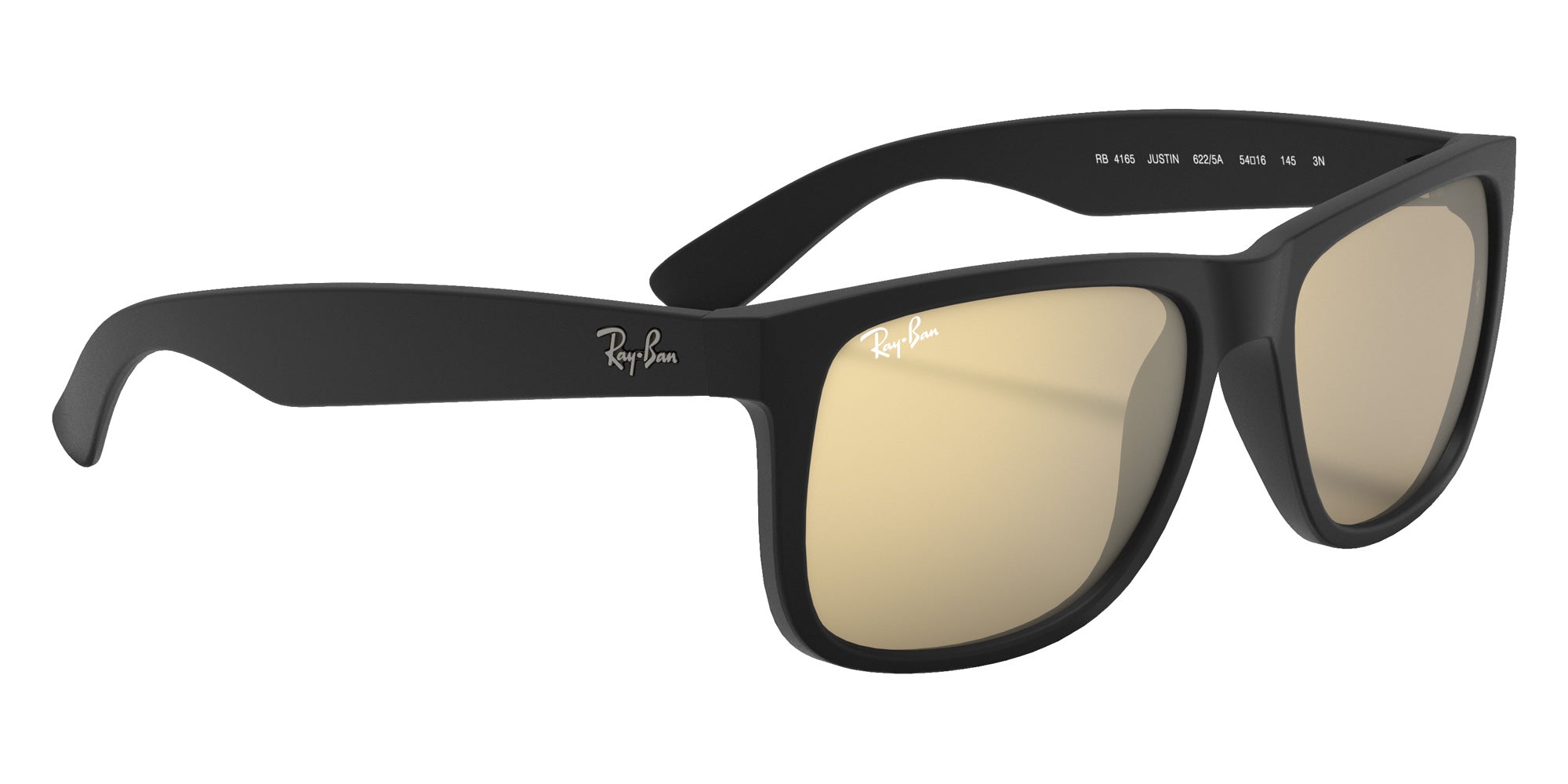 Ray-Ban RB4165 Justin Color Mix 622/5A 51 - Rubber Black #id:rb41656225a_s:100120