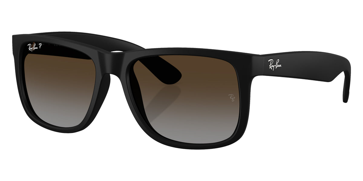 Ray-Ban RB4165 Justin Classic 622/T5 51 - Rubber Black / Polarized Light Gray Gradient Brow #id:rb4165622t5_s:100105