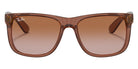 Ray-Ban RB4165 Justin Classic 659413 55 - Transparent Light Brown / Brown #id:rb4165659413_s:100100