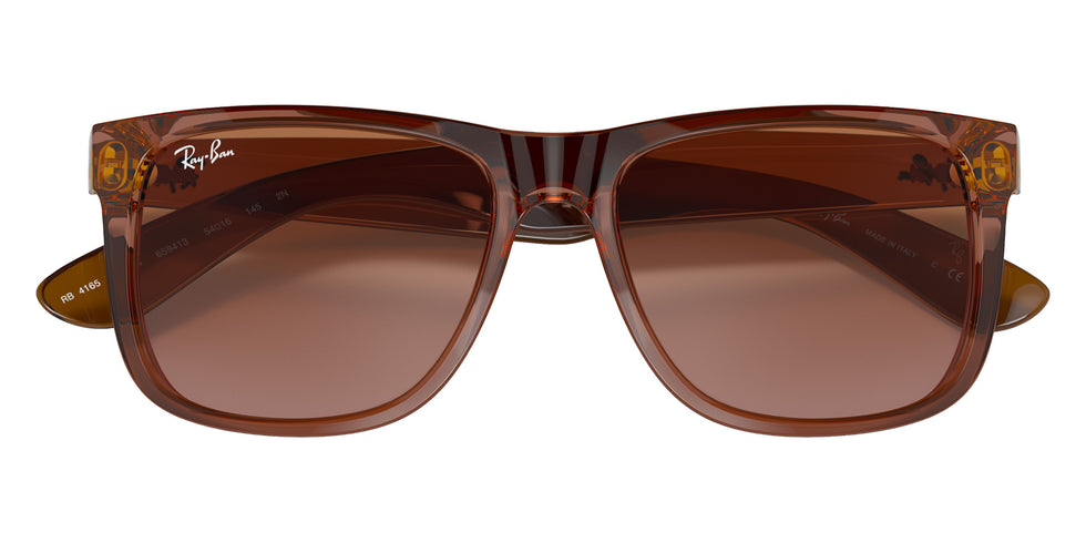 Ray-Ban RB4165 Justin Classic 659413 55 - Transparent Light Brown / Brown #id:rb4165659413_s:100125