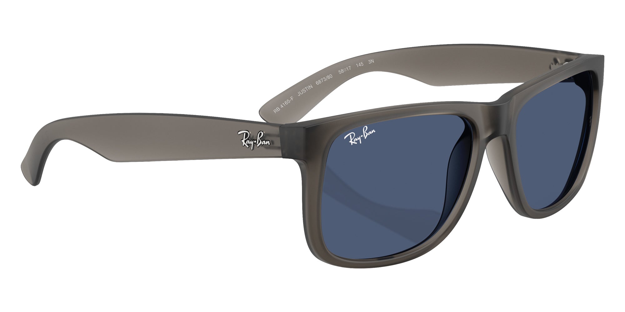 Ray-Ban ジャスティン RB4165-F 58-17 Ray-Ban RB4165F Justin Classic Square Sunglasses | EyeOns.com