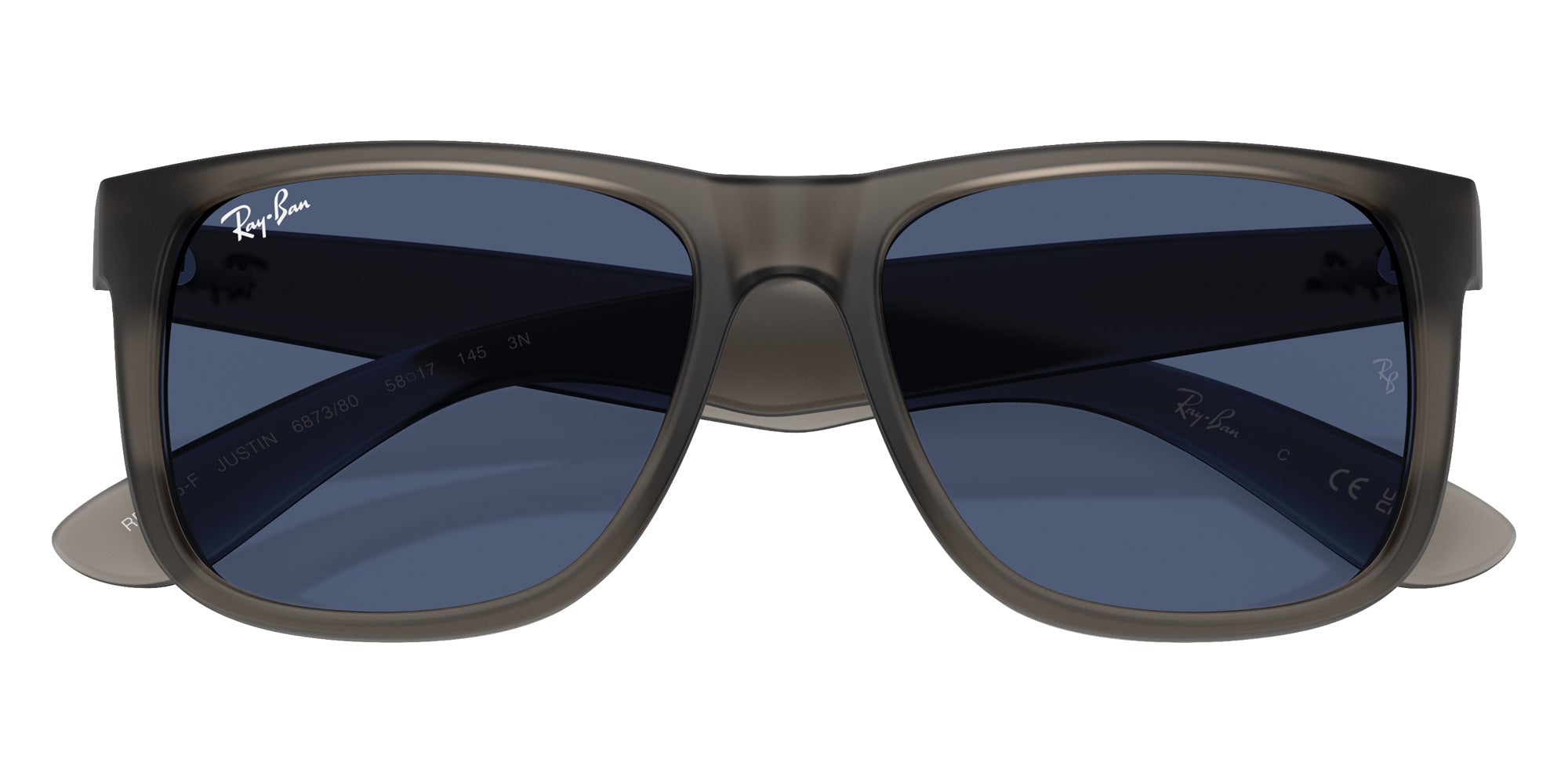 Ray-Ban RB4165F Justin Classic Square Sunglasses | EyeOns.com