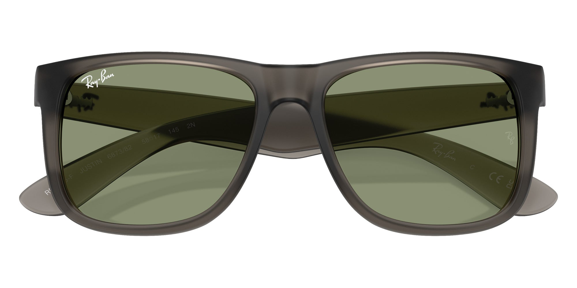 Ray-Ban RB4165F Justin Classic 687382 55 - Opal Gray #id:rb4165f687382_s:102125