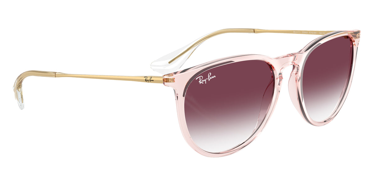 Ray-Ban RB4171 Erika Classic 67428H 54 - Transparent Pink / Clear Gradient Dark Violet #id:rb417167428h_s:102120