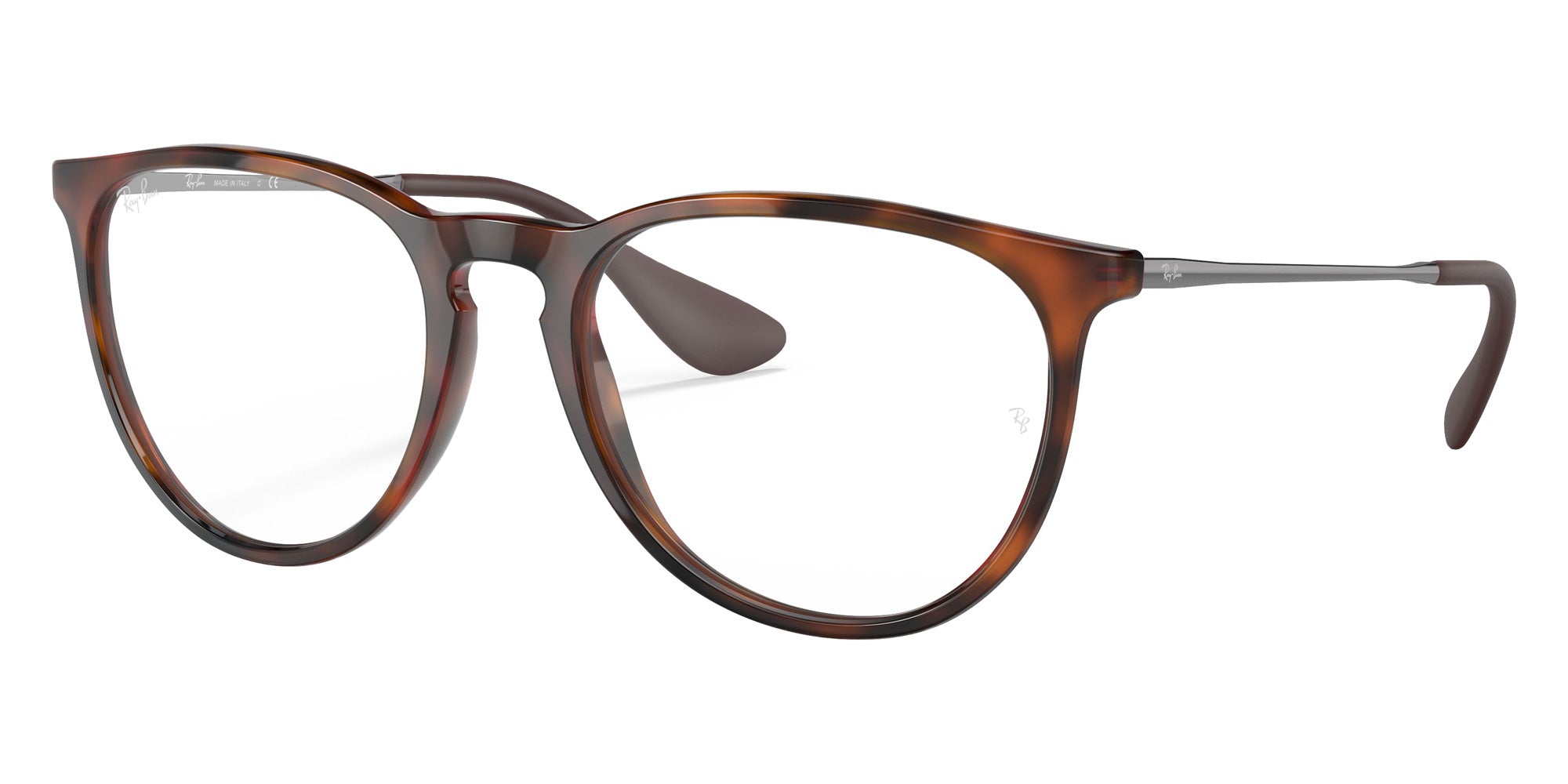 Ray-Ban RB4171F Erika Blue-Violet Light Clear 865/SB 54 - Havana / Clear Mirrored #id:rb4171f865sb_s:100105