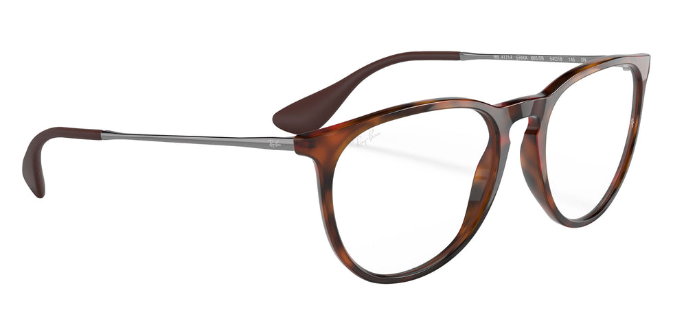 Ray-Ban RB4171F Erika Blue-Violet Light Clear 865/SB 54 - Havana / Clear Mirrored #id:rb4171f865sb_s:100120