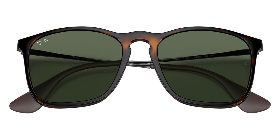 Ray-Ban RB4187 Chris 710/71 54 - Light Havana / Dark Green #id:rb418771071_s:102125