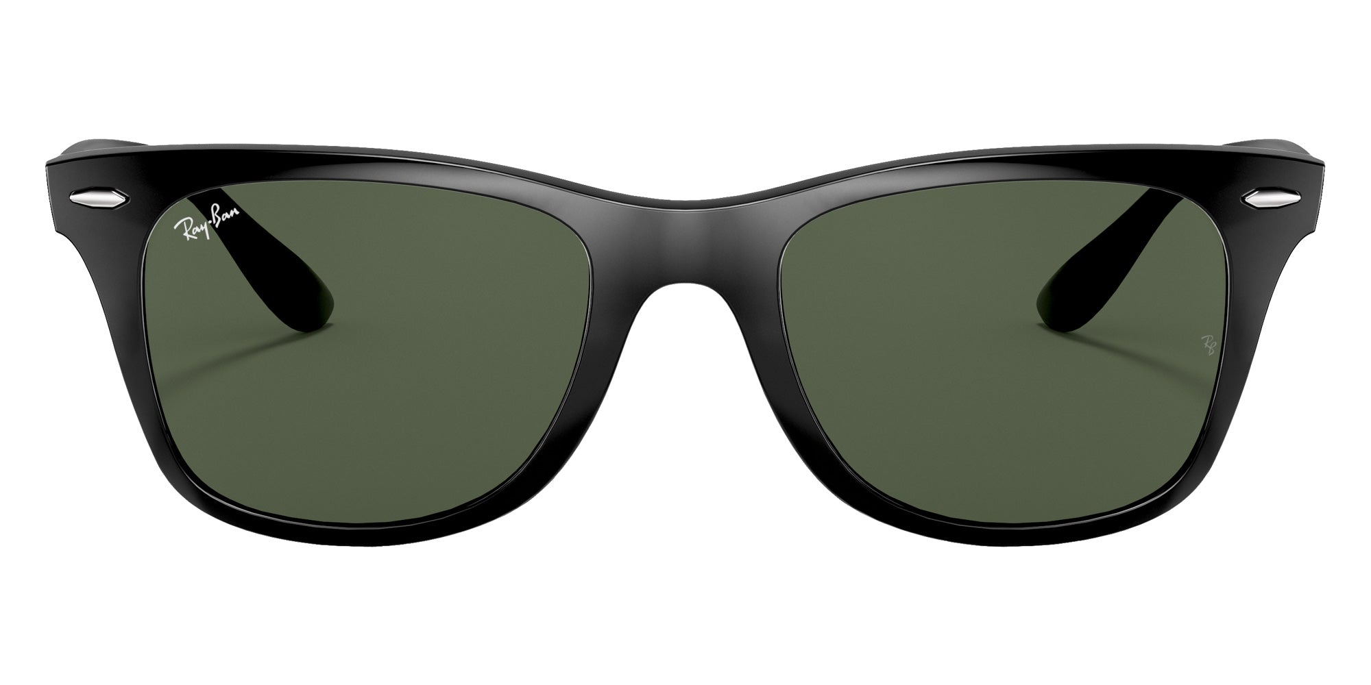 Ray-Ban RB4195 Wayfarer Liteforce 601/71 52 - Black / Green Classic #id:rb419560171_s:100100