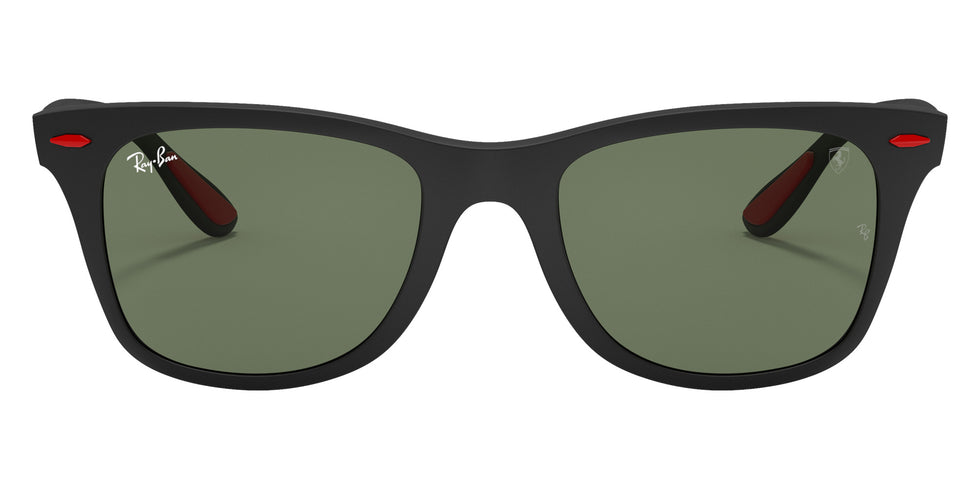 Ray-Ban RB4195M Scuderia Ferrari F60271 52 - Black / Green Classic #id:rb4195mf60271_s:100100