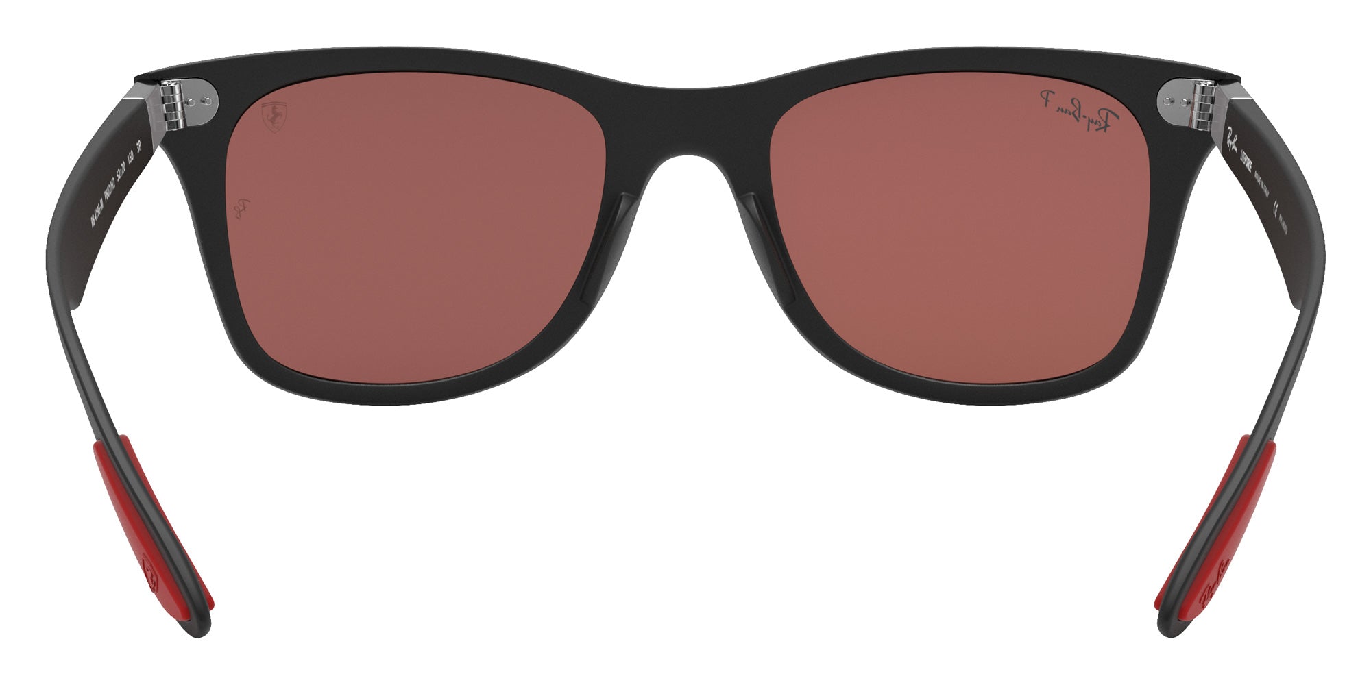 Ray-Ban RB4195M Scuderia Ferrari F602H2 52 - Black / Purple Mirrored Silver Polarized #id:rb4195mf602h2_s:102115