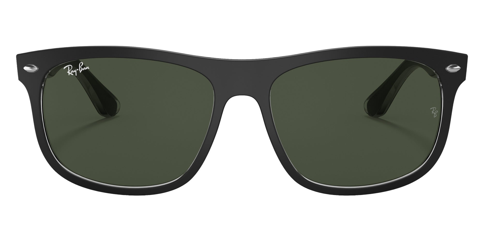 Ray-Ban RB4226 605271 56 - Black on Transparent / Green #id:rb4226605271_s:100100