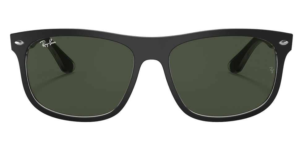 Ray-Ban RB4226 605271 56 - Black on Transparent / Green #id:rb4226605271_s:100100