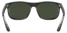 Ray-Ban RB4226 605271 56 - Black on Transparent / Green #id:rb4226605271_s:100115