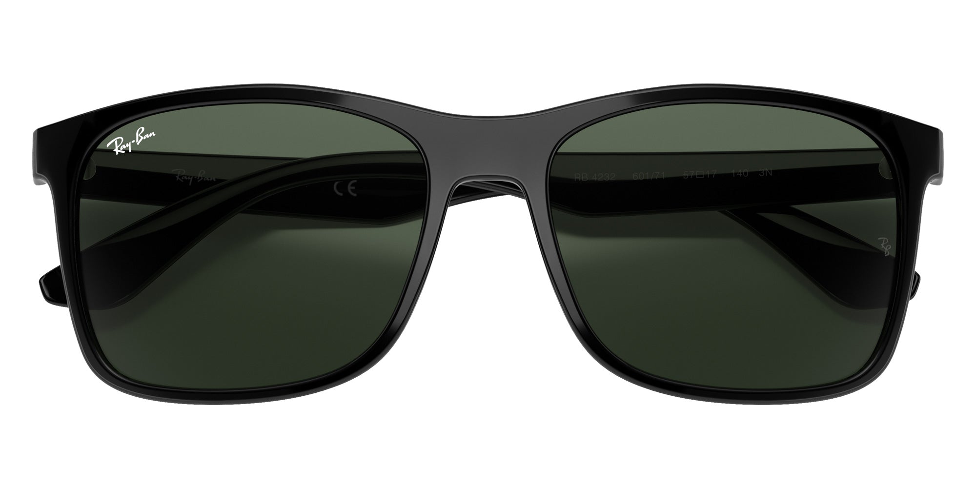 Ray-Ban RB4232 601/71 57 - Black / Dark Green #id:rb423260171_s:100125