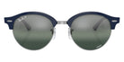 Ray-Ban RB4246 Clubround 1366G6 51 - Blue on Silver #id:rb42461366g6_s:100100