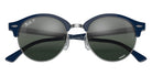 Ray-Ban RB4246 Clubround 1366G6 51 - Blue on Silver #id:rb42461366g6_s:100120