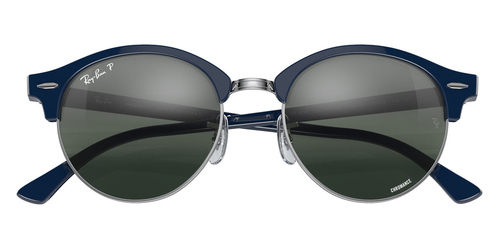 Ray-Ban RB4246 Clubround 1366G6 51 - Blue on Silver #id:rb42461366g6_s:100120