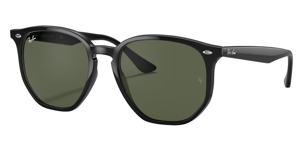 Ray-Ban RB4306F 601/71 54 - Black / Green Classic #id:rb4306f60171_s:100105