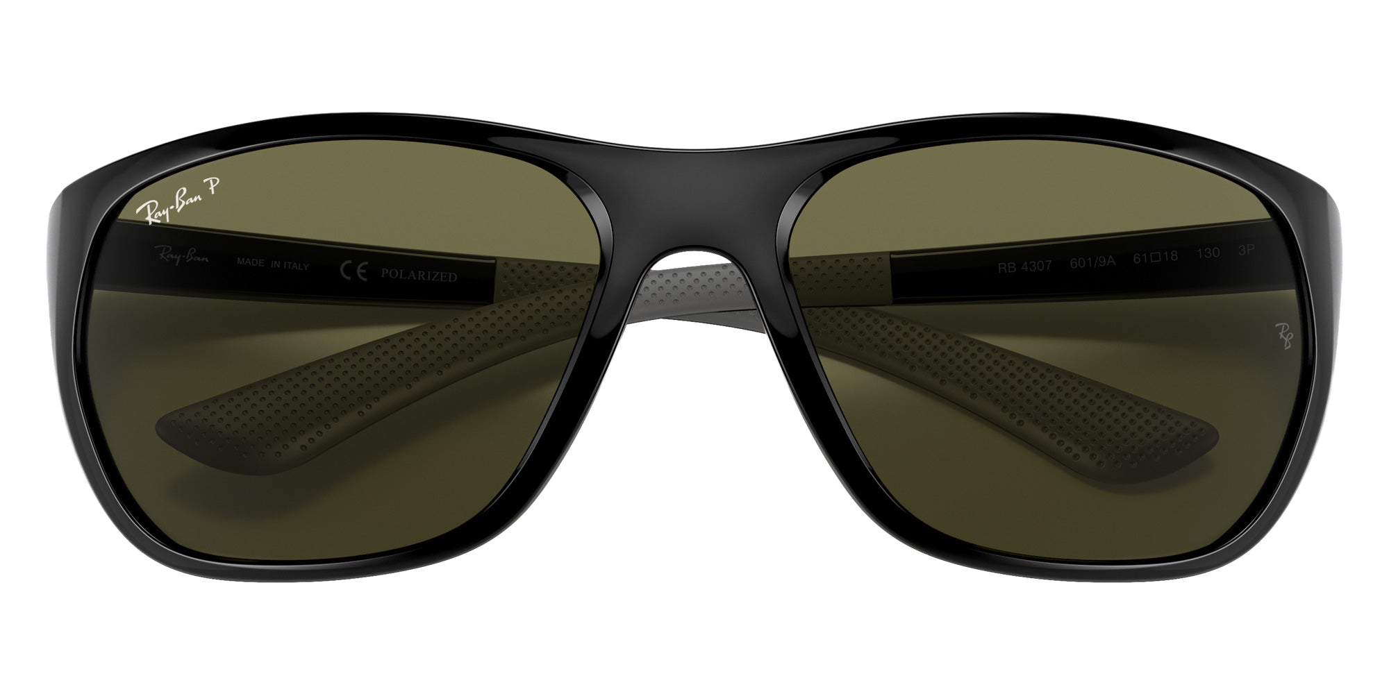 Ray-Ban RB4307 601/9A 61 - Black / G-15 Green Polarized #id:rb43076019a_s:100125