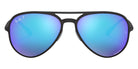 Ray-Ban RB4320CH 601SA1 58 - Black / Blue Polarized+ Mirrored #id:rb4320ch601sa1_s:100100