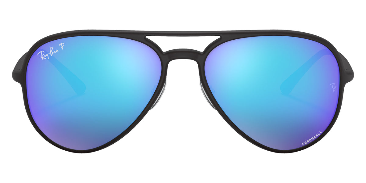 Ray-Ban RB4320CH 601SA1 58 - Black / Blue Polarized+ Mirrored #id:rb4320ch601sa1_s:100100