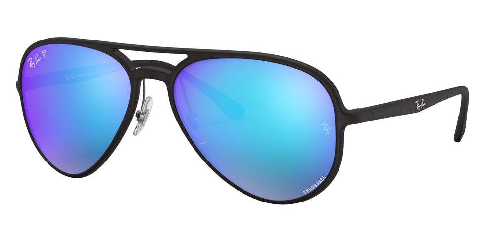 Ray-Ban RB4320CH 601SA1 58 - Black / Blue Polarized+ Mirrored #id:rb4320ch601sa1_s:100105