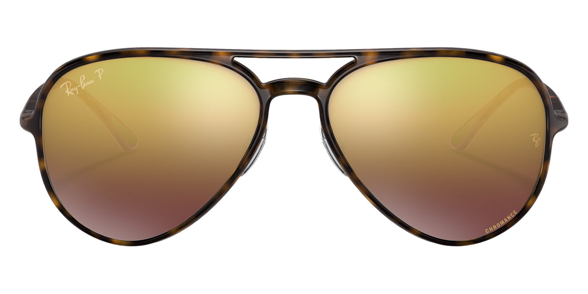 Ray-Ban RB4320CH 710/6B 58 - Light Havana / Purple Polarized+ Mirrored #id:rb4320ch7106b_s:102100