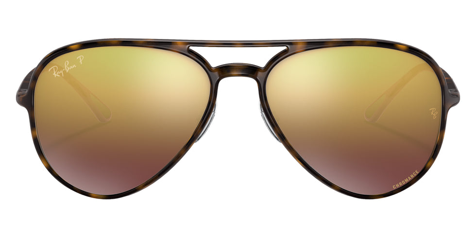 Ray-Ban RB4320CH 710/6B 58 - Light Havana / Purple Polarized+ Mirrored #id:rb4320ch7106b_s:102100