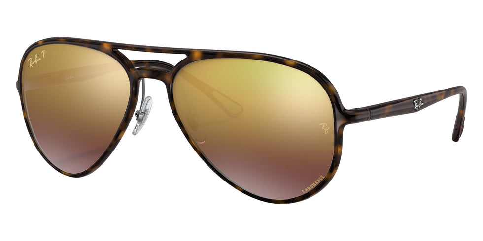 Ray-Ban RB4320CH 710/6B 58 - Light Havana / Purple Polarized+ Mirrored #id:rb4320ch7106b_s:102105