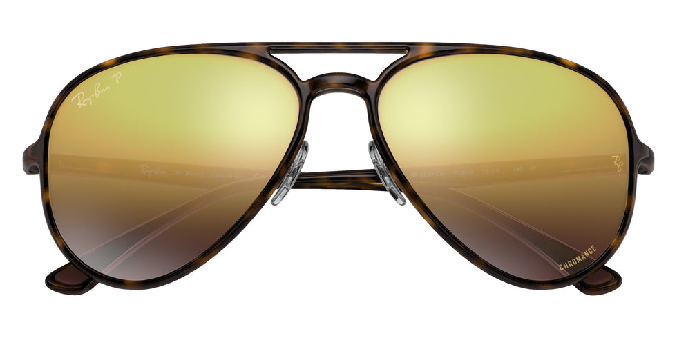 Ray-Ban RB4320CH 710/6B 58 - Light Havana / Purple Polarized+ Mirrored #id:rb4320ch7106b_s:102125