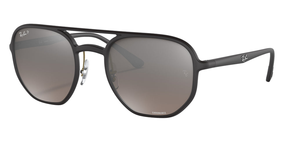 Ray-Ban RB4321CH 601S5J 53 - Black / Silver Polarized+ Mirrored #id:rb4321ch601s5j_s:100105