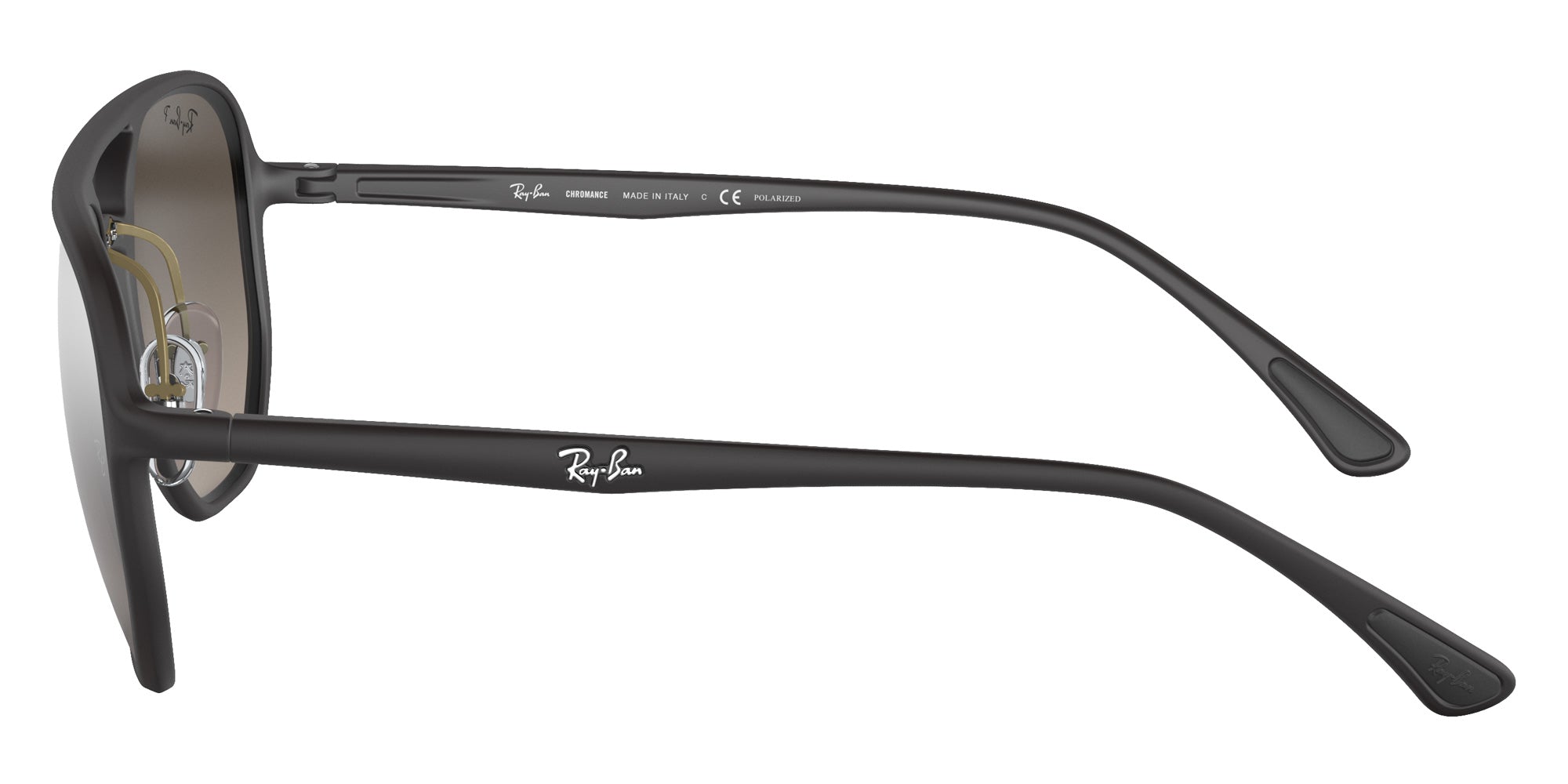 Ray-Ban RB4321CH 601S5J 53 - Black / Silver Polarized+ Mirrored #id:rb4321ch601s5j_s:100110