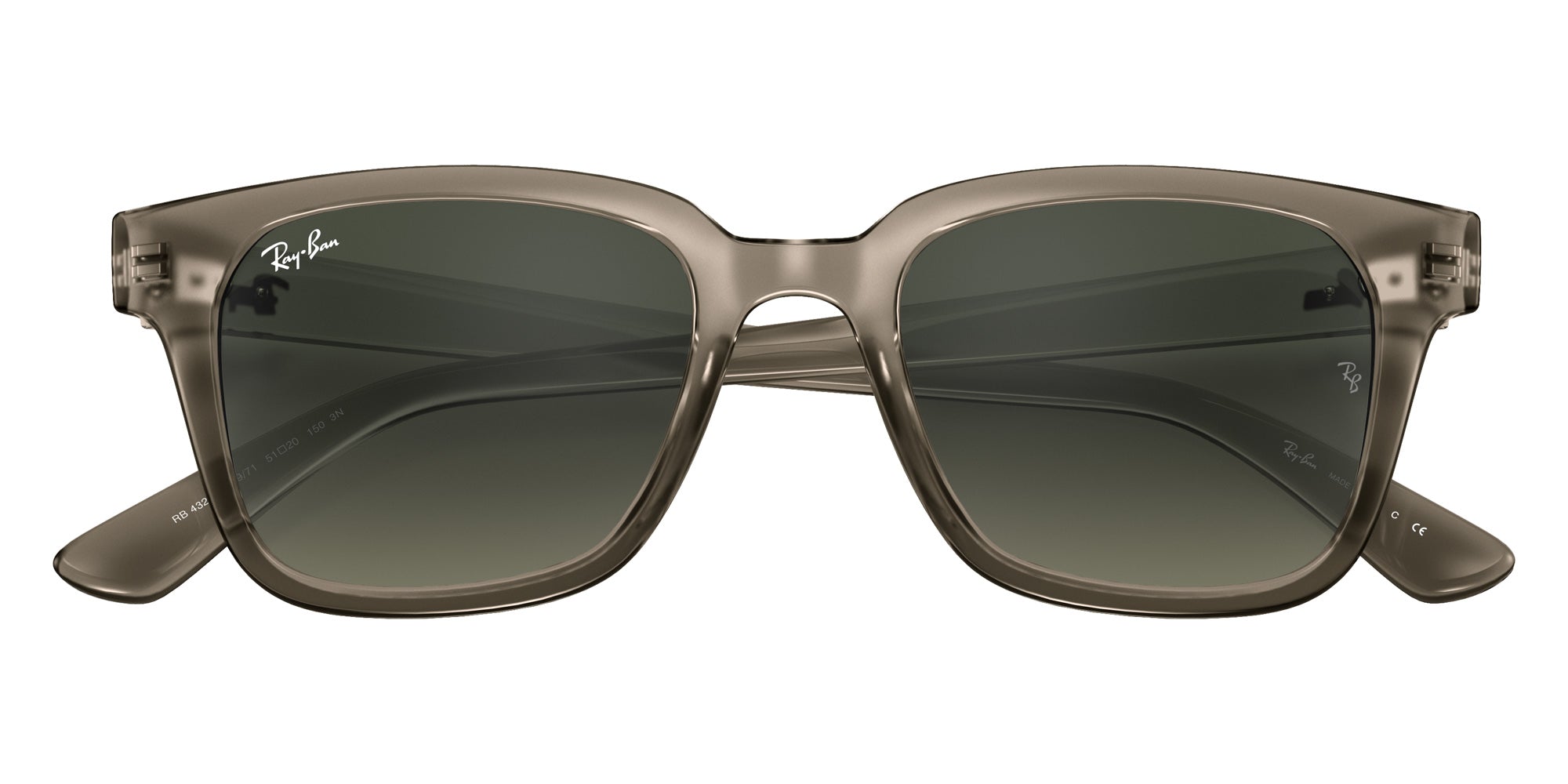 Ray-Ban RB4323 644971 51 - Transparent Gray #id:rb4323644971_s:100125