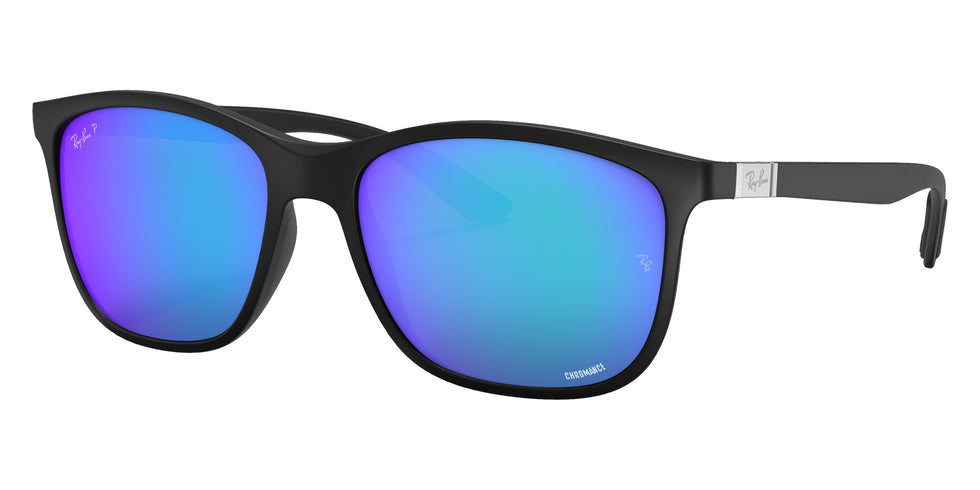 Ray-Ban RB4330CH Chromance 601SA1 56 - Black / Blue Mirrored Polarized #id:rb4330ch601sa1_s:100105