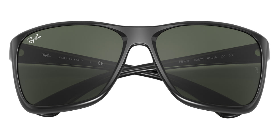 Ray-Ban RB4331 601/71 61 - Black / G-15 Green #id:rb433160171_s:100125