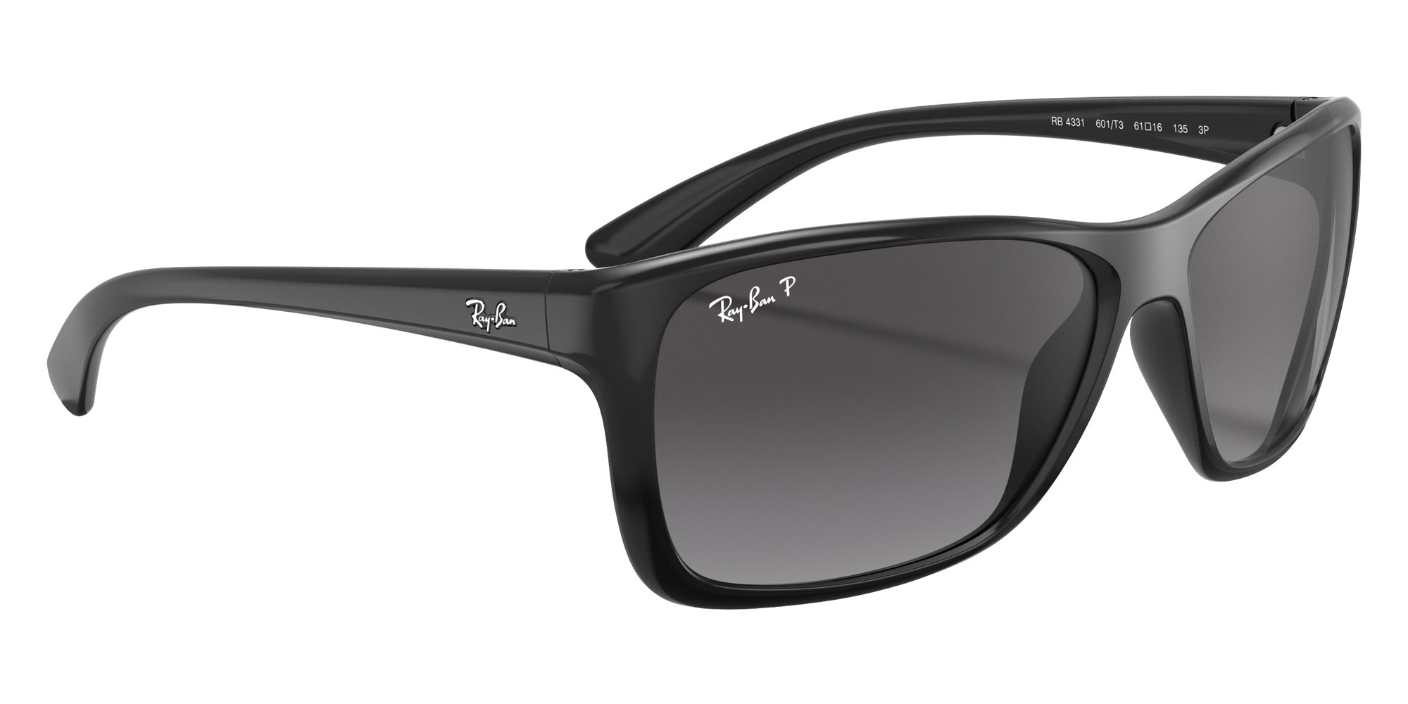 Ray-Ban RB4331 601/T3 61 - Black / Gray Polarized #id:rb4331601t3_s:100120