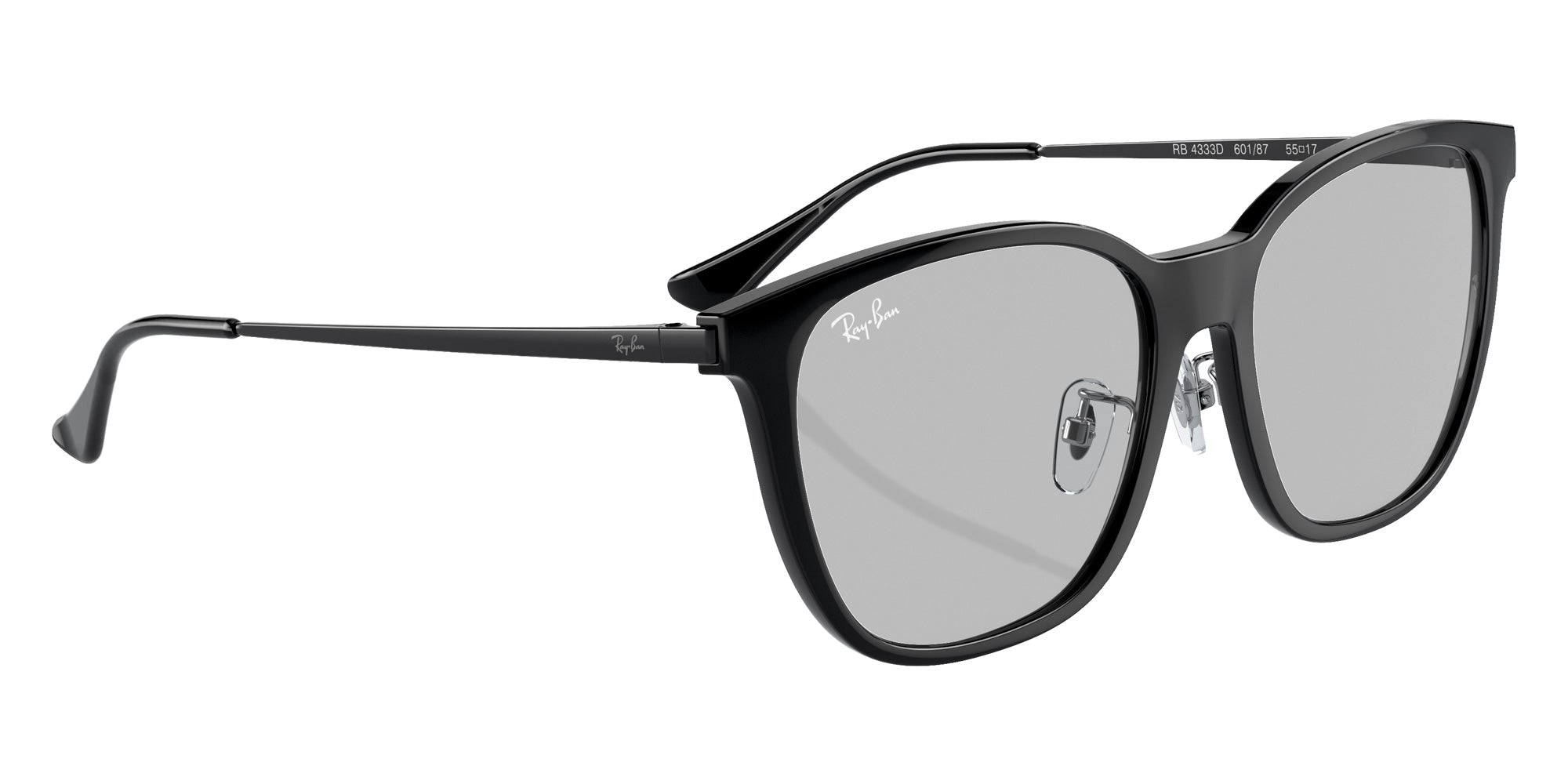 Ray-Ban RB4333D 601/87 55 - Black / Light Gray #id:rb4333d60187_s:100120