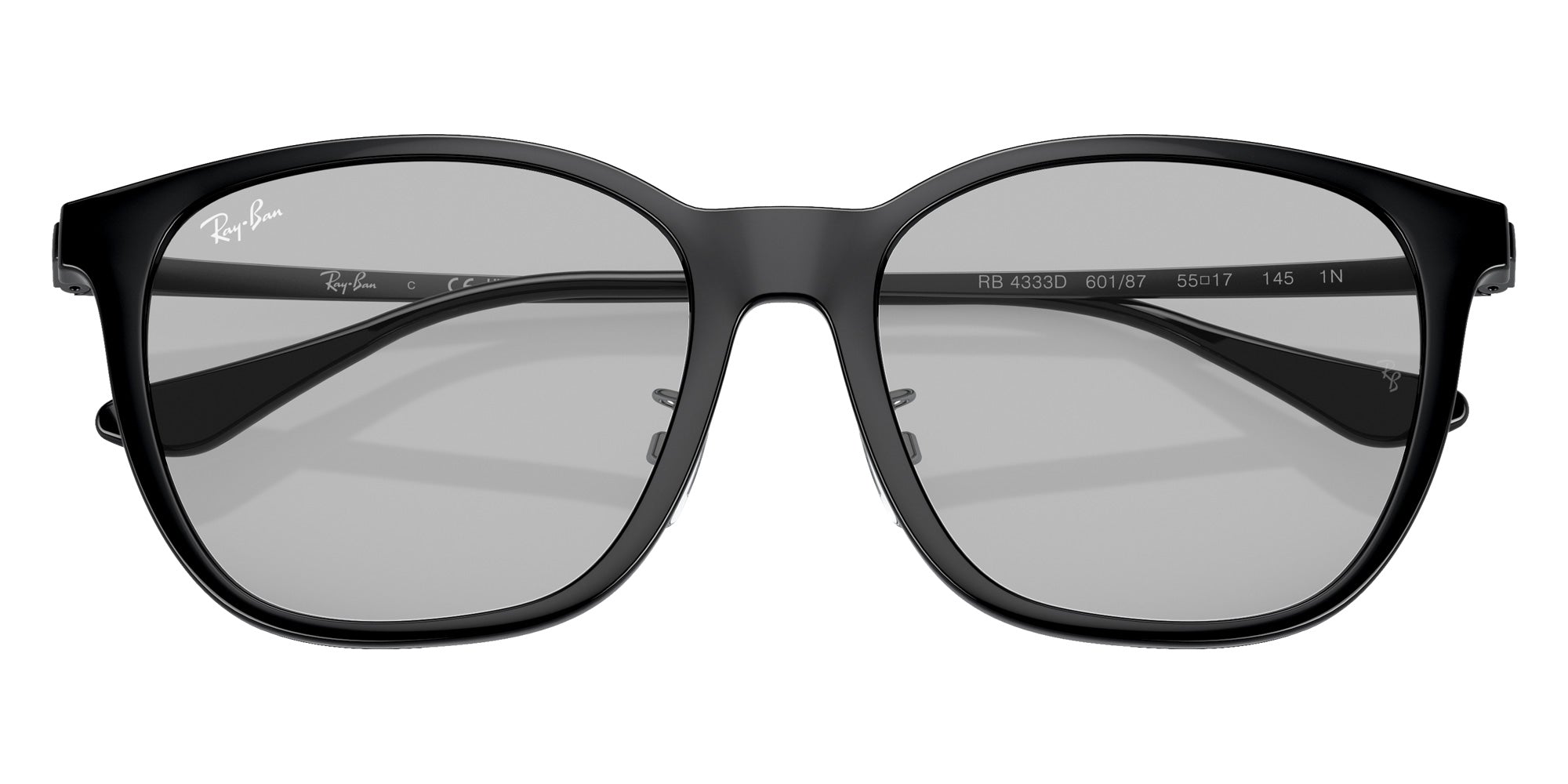 Ray-Ban RB4333D 601/87 55 - Black / Light Gray #id:rb4333d60187_s:100125
